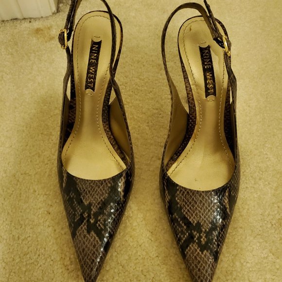 Nine West Slingback High Heels - 6M - Local pickup available in Vancouver, WA - Picture 2 of 5